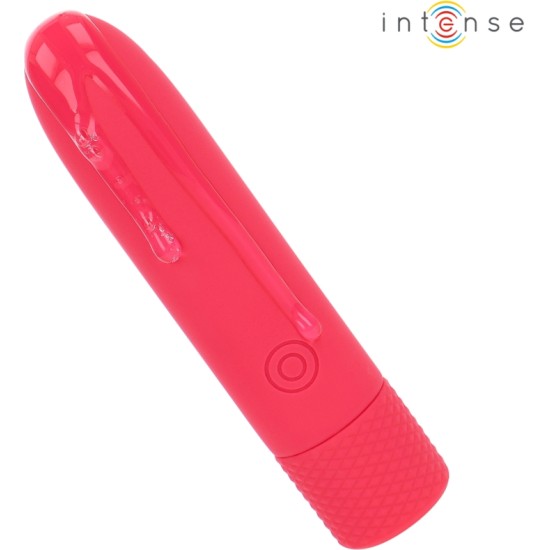 Intense Fun INTENSE - SYMONE USB RECHARGEABLE VIBRATING BULLET 8 VIBRATIONS RED 10 X 2.2 CM