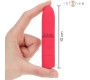 Intense Fun INTENSE - SYMONE USB RECHARGEABLE VIBRATING BULLET 8 VIBRATIONS RED 10 X 2.2 CM