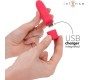 Intense Fun INTENSE - SYMONE USB RECHARGEABLE VIBRATING BULLET 8 VIBRATIONS RED 10 X 2.2 CM