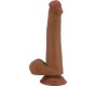 Pretty Love TALLEN REALISTIC DILDO 22 CM BRŪNA