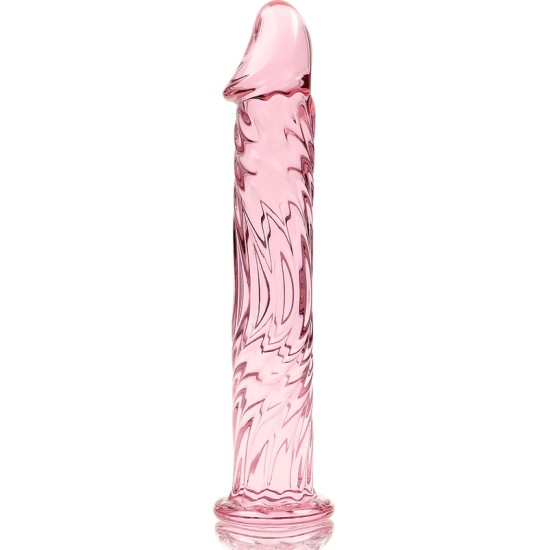 Nebula Series By Ibiza MODEL 12 DILDO BOROSILICATE GLASS 17 X 3.5 CM PINK