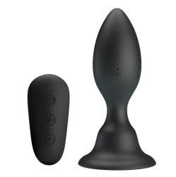 Mr Play ANĀLAIS DZĪVNIEKS AR VIBRĀCIJAS MELNU TĀLVADĪBAS PULTI