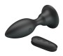 Mr Play ANAL PLUG WITH VIBRATION BLACK REMOTE CONTROL