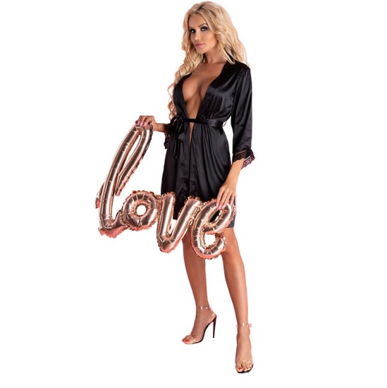 Livco Corsetti Sets LIVCO CORSETTI FASHION — ARILADYEN LC 90568 SLETE + BIKŠĶĪTES, MELNA L/XL