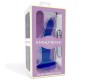 Dildox By Engily Ross Фаллоимитатор Cambia de Color Azul a P rpura con Vibraci n Talla M Silicona L quida 17 см