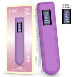 Digital Whim Display Vibrator Bullet 12.9 cm
