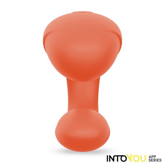 Intoyou App Series Couple Toy with App Flexible Silicone Salmon