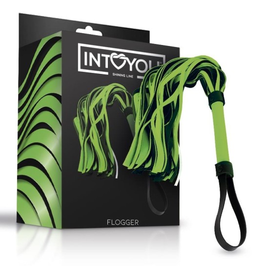 Intoyou Shining Line Glow in the Dark Flogger