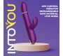 Intoyou App Series Sendel Vibe with Up and Down Internal Beads Ring and Pulsation with App