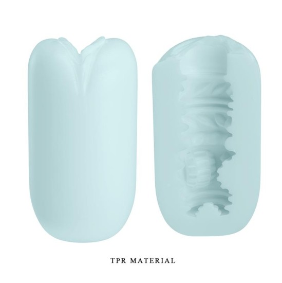 Prettylove Яйцо-мастурбатор синего цвета