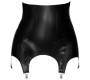 Late X Latex Suspender Belt L