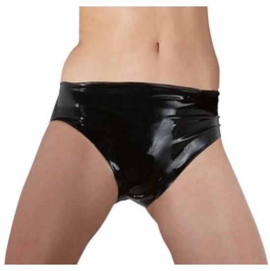 Late X Latex Briefs Dildo XL