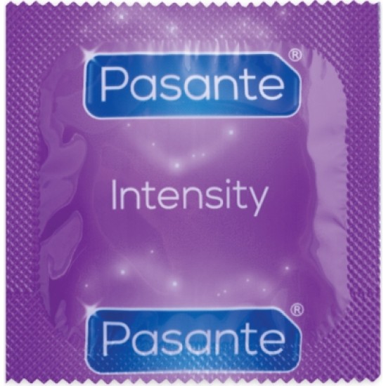 Pasante Prezervatyvas PER INTENSITY STRIJAS 3 Vnt