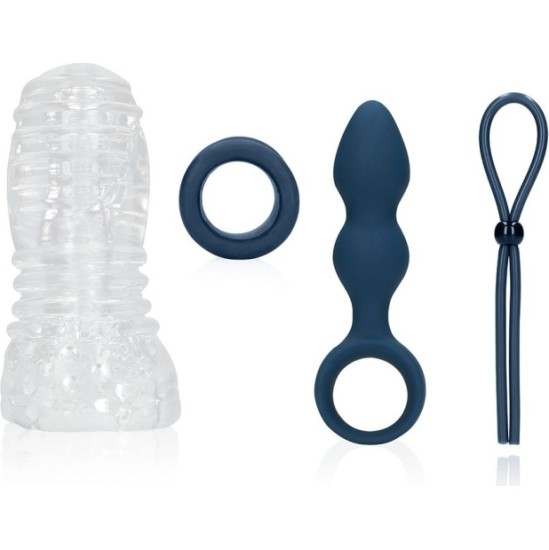 Loveline EXPLORE 4 PIECE KIT FOR HIM BLUE