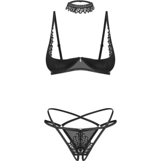 Obsessive DONARELLA 3-PCS CROTCHLESS SET XS/S