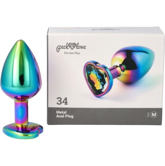 Pick&Love Nº 34 METAL ANAL PLUG SIZE M