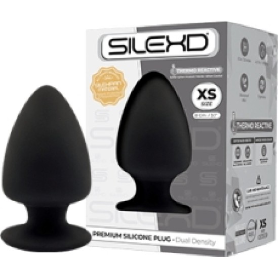 Silexd PLUG SILICONE MODEL 1 3'3 XS BLACK