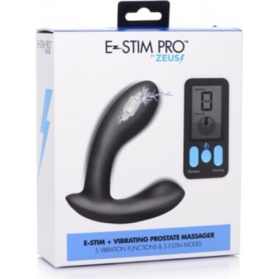 Xr - Zeus Electrosex PROSTATE VIBRATOR AND ELECTROSTIMULATION W/ CONTROL