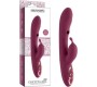 Vscnovelty VIBRATOR WITH SUCTION GREEDY GIRL BURGUNDY