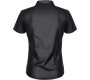 Demoniq REMO WETLOOK ZIPPER SHIRT BLACK L