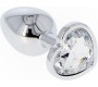 Fetish Arts CLEAR HEART PLUG S