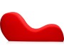 Xr - Bedroom Bliss RED LOVE COUCH SOFA