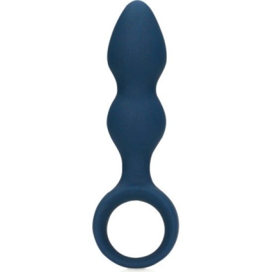 Loveline TEARDROP SILICONE ANAL PLUG S BLUE