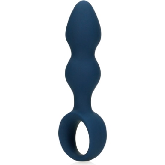 Loveline TEARDROP SILICONE ANAL PLUG S BLUE