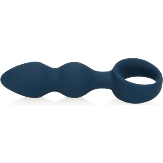 Loveline TEARDROP SILICONE ANAL PLUG S BLUE