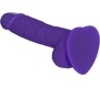 Strap-On-Me PURPLE SOFT SILICONE REALISTIC PENIS M