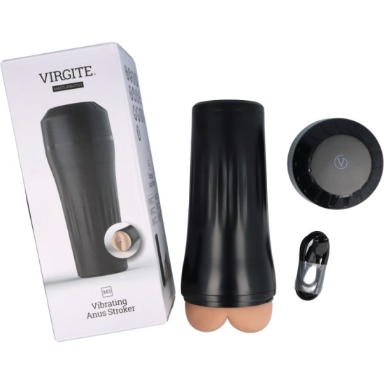 Virgite - Masturbator M3 MASTURBADOR VIBRATOR ANO USB FLESH