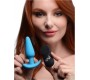 Xr - Bang! VIBRATED ANAL FORM T SILICONE USB W/ BLUE CONTROL