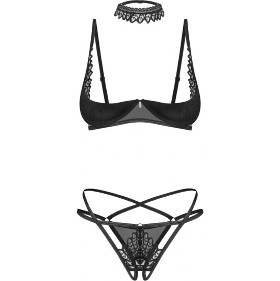 Obsessive DONARELLA 3-PCS CROTCHLESS SET XS/S