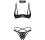 Obsessive DONARELLA 3-PCS CROTCHLESS SET XS/S