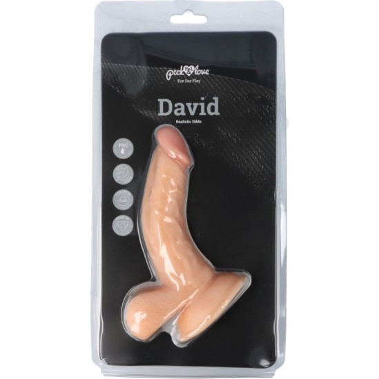 Pick&Love DAVID REALISTIC VARPA 18 CM