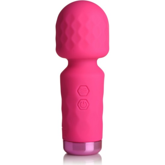 Xr - Bang! MINI RECHARGEABLE PINK SILICONE WAND MASSAGER