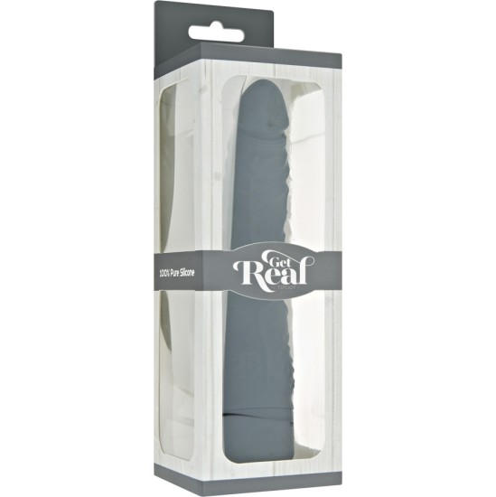 Get Real By Toyjoy KLASISKS SLIM BLACK VIBRATORS