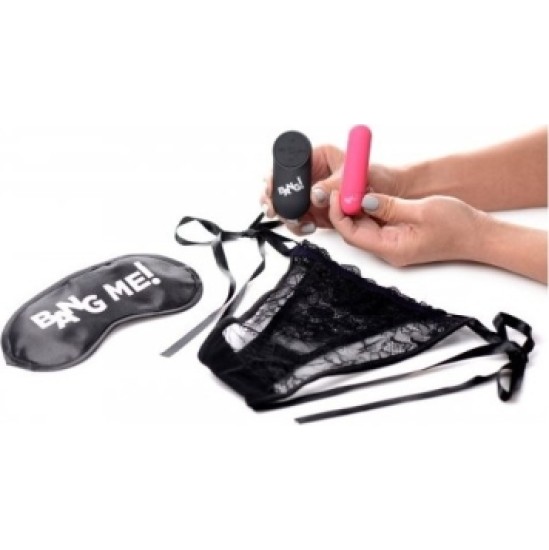 Xr - Bang! USB VIBRATOR PANTY WITH CONTROL AND MASK