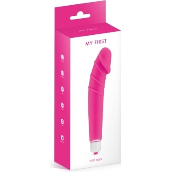 My First YOO HOO PINK SILICONE VIBRATOR