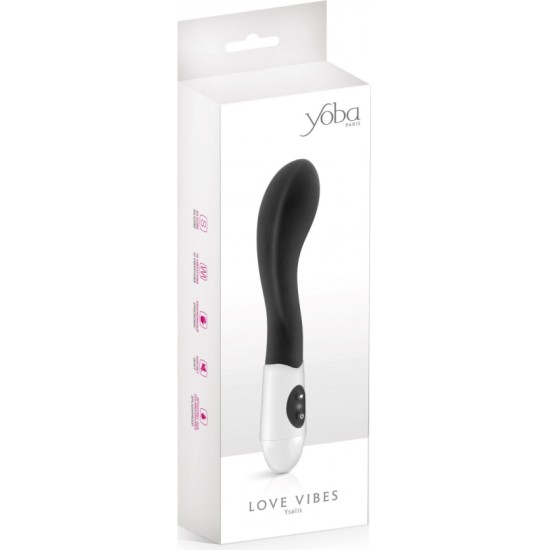 Yoba SILIKONA VIBRATORS G-SPOT YSALIS BLACK