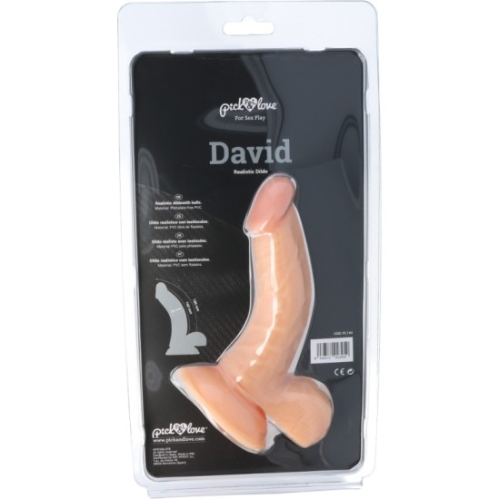 Pick&Love DAVID REALISTIC VARPA 18 CM