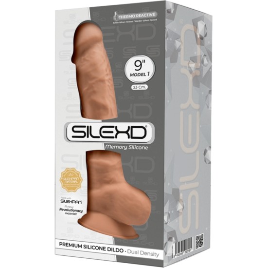 Silexd SILIKONA DILDO MODELIS 1 9 KARAMELE"