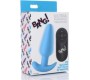 Xr - Bang! VIBRATED ANAL FORM T SILICONE USB W/ BLUE CONTROL