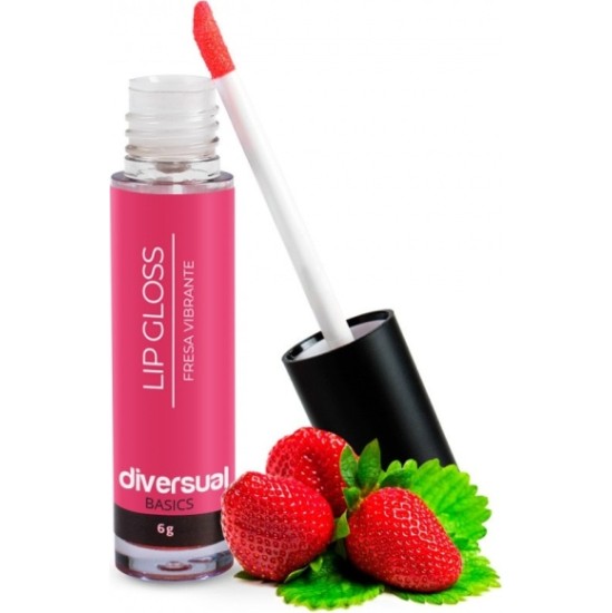 Diversual VIBRANT STRAWBERRY LIP GLOSS