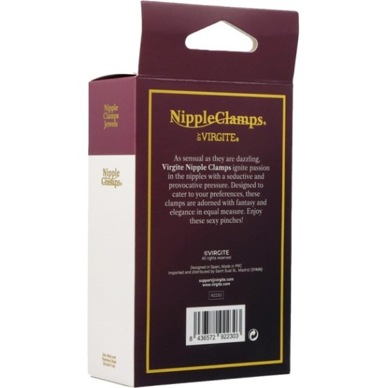 Virgite - Nipple Clamps ЗАЖИМЫ ДЛЯ СОСКОВ МОД. 4