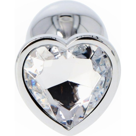 Fetish Arts CLEAR HEART PLUG S