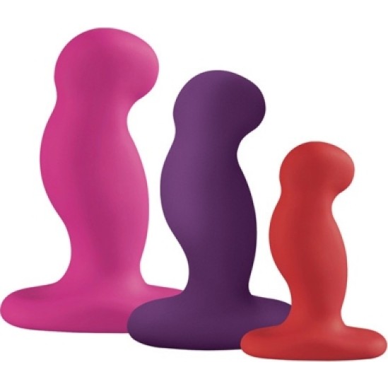 Nexus G-PLAY TRIO PLUS UNISEX VIBRATORS S/M/L ROZĀ SARKANA VILLA