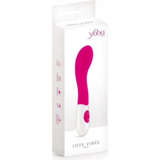 Yoba YSALIS РОЗОВЫЙ СИЛИКОНОВЫЙ ВИБРАТОР G-SPOT