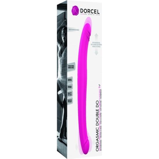 Dorcel DUBULTĀS VIBRATORS UN UZ AUGŠU UN LEJU SILIKONA ORGASMIC DOUBLE DO