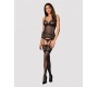 Obsessive LETICA STOCKINGS BLACK S/M